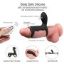 Vibrating Male Wand Massager Rechargeable Wireless Remote Control Back Neck Shoulder Relaxation Massaging with Multiple Men Vibrator Medical Silicone Vibration Toys,Best Relaxing Gift Toy