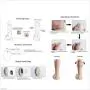 Vibrating Female Self Pleasure Toys Tool Medical Silicone Wand with Hands-Free Suction Cup for Beginner