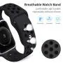 Bravely klimbing Compatible with Apple Watch Band 44mm 42mm 40mm 38mm, Soft Silicone iWatch Bands Replacement Sport Bands for iWatch Series 5 4 3 2 1 for Men and Women S/M M/L