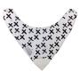 Pack of 4 100% Organic Cotton Reversible Bandana Drool Bibs with TPU Lining Water Resistant and Silicone Teether Toy 3 Layers Adjustable Nickel Free Snaps Unisex for Babies and Toddler Boys and Girls