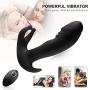 Durable in Use U-Shape Couples Pleasure Toys with Vibratiing&Stimulating Silicone Six Things for Adult Women&Men Waterproof Sexy Toys for Couple Flirting Bullet T Shirt