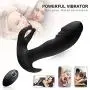 Durable in Use U-Shape Couples Pleasure Toys with Vibratiing&Stimulating Silicone Six Things for Adult Women&Men Waterproof Sexy Toys for Couple Flirting Bullet T Shirt