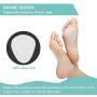 12-Pack Metatarsal Foot Pads for Pain Relief - 1/4” Thick, Ball of Foot Cushions for Women and Men, Forefoot and Sole Support, Metatarsalgia Mortons Neuroma