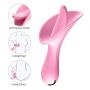 Tight Design Tongue Clítoris Sucking Víbrǎtǒrs for Women Oral Nipple Stimulátor Sucker Licking G-Spōtt Víbrǎtǒr Toys for Woman Silicone Toy