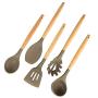 LDGR Pancake Spatula Silicone Kitchenware Set of 9 Sets Silicone Kitchen Utensil Set (Size : 9 Piece)
