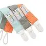 Babygoal Pacifier Clips Solid Color, 3 Pack Pacifier Holder for Boys and Girls Fits All Pacifiers & Baby Teething Toys and Baby Shower Gift