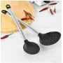 JunbosiKitchenware Kitchen Tools Stainless Steel Pipe Handle Silicone Kitchenware High Temperature Silicone Kitchenware 8 Piece Set
