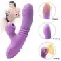 Sucking Toys with 7 Frequency Thrusting & Sucking Modes,Waterproof Handheld Wand Massager with Heating, Medical Silicone,USB Rechargeable