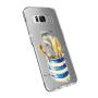 Samsung Galaxy S8 Case, Soft TPU Slim-Fit Flexible Ultra-Thin Clear Case, Full-Body Rugged Bumper Print Kitchenware Case for Samsung Galaxy S8, Transparent