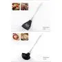 JunbosiKitchenware Food Grade Stainless Steel Spatula Nonstick Silicone Shovel Spoon Food Grade Nylon Silicone Kitchenware Set