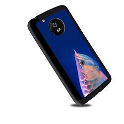 Moto G5 Case, Arowana Shock-Absorption TPU Rubber Bumper Moto G5 Case, Ultra Thin Slim Protective Cover for Moto G5-Black
