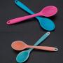 FAT BIG CAT Home Use Mini Silicone Spoon Colorful Heat Resistant Spoons Kitchenware Cooking Tools Utensil Random Color TB Sale