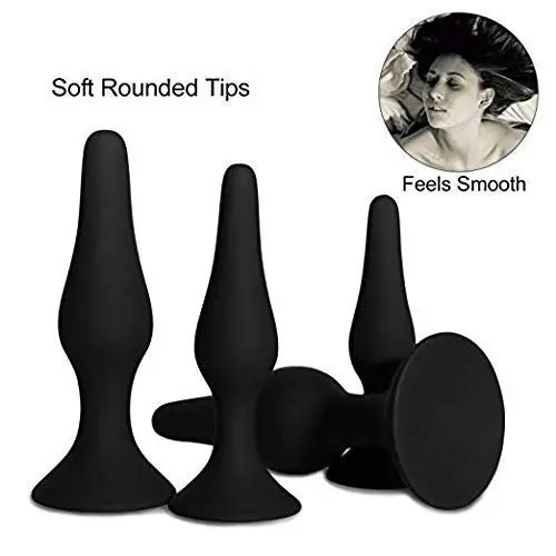 LJTTLT 4 Pcs Silicone Training Toy Kits for Beginners & Couples Play Set for Women and Men