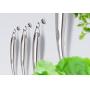 Kitchenware Utensils Set 4 Piece Premium Silicone Stainless steel Heat Resistant Non-Stick Cooking Professional Tools Black