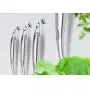 Kitchenware Utensils Set 4 Piece Premium Silicone Stainless steel Heat Resistant Non-Stick Cooking Professional Tools Black
