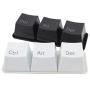 Drinkware & Tea Sets Mug & Electric Blenders - 3Pcs Keyboard Tea Cup Keypad Ctrl Del Alt Cup Coffee Mug - White - 3Pcs x Creative Block Silicone Kitchenware Set Note: 1.This product can not be