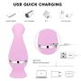 Silicone Toys for Woman, Finger V-íbrǎtǒr,Female C~lítóral G Point S-tǐmulator V-íbrǎtǒrs for Women for Adults