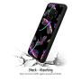 Samsung Galaxy S9 Case with Beautiful Dragonfly Pattern Whimsical Design Bumper Black Soft TPU and PC Protection Anti-Slippery &Fingerprint Case for Samsung Galaxy S9