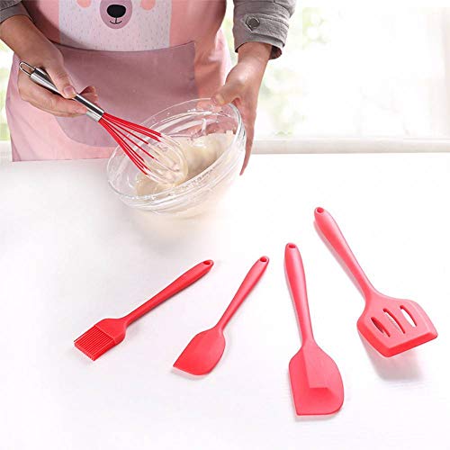 CFYP kitchen tools Food-grade silicone kitchenware set baking tools 5 sets Small medium and big shovel Egg mixer
