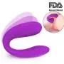 DNGIERV Small Vibrantor Bullet for Women Mini Speeds for Cordless Wa U-Shape Silicone Toys Sexyi