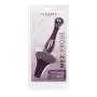 CalExotics Her Royal Harness Mutual Pleasure Silicone G-Spot Me2 Probe, Purple