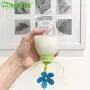 Haakaa Manual Breast Pump Silicone Breastpump Milk Pump Milk Saver with Suction Base and Flower Stopper 100% Food Grade Silicone BPA Free (5oz/150ml) (Blue)