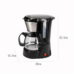 Hli-SHJHsmu 650ML Small Automatic Boiling Drip Coffee Machine Office Tea Machine Household Automatic Drip Coffee Machine Coffee Maker