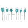 JunbosiKitchenware Spatula Set Non-Stick Pan Silicone Shovel Soup Spoon Fishing Fence Scoop Silicone Kitchenware Six-Piece Set