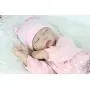 RoyalDoll Realistic Sleeping Reborn Baby Dolls Girl 22 Inch Newborn Vinyl Silicone Baby Doll Eyes Open Handmade Weighted Gifts Set