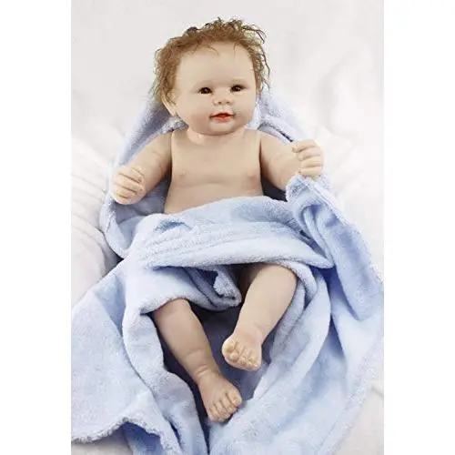 Reborn Baby Dolls Boy Full Body Silicone Lifelike Doll 22 inchs 55 cm Anatomically Correct Washable Toy Doll Handmade Children Gifts for Ages 3+ Prime