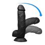 RXFWYF 9.25Inch Waterproof Powerful Suction Cup Toy for Female, PVC Material Safe Realistic D?`ld? Silicone Toys