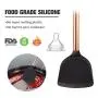 Activane 11pcs Silicone Kitchenware Cooking Utensils Set with Stainless Steel Handle Non-Stick Cooking Shovel Spoon Kitchen Tools Spatula Sets