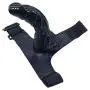 WY-Massagrel UniSêx Strap On Toy Waist Adjustable Double Role Play Silicone Black by by WY-Love