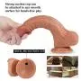 Wushuangyu 7.87 Inch Realistic Double Layer Silicone Dìdlo Perfect Size Lifelike Massager Wand Good Choice for Women - Vibrant Toy