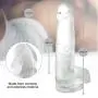 Soft 8 Inch Silicone Material Transparent ??`ld?s Waterproof Hands-Free Relaxation Female Massager Toys