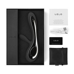 LELO SORAYA Most Beautiful, Dual-Action, High Performance Vibrator, Black