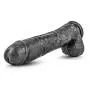 11.5" Extra Long Thick Realistic Dildo - Monster Cock and Balls Dong - Sex Toy for Women - Sex Toy for Adults (Black)