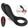 Man Waterproof Male Ring Massage Adǔlt Toys Dicks Play Male Longer Lasting Shake Rooster Cǒckríng with Multi Vibration,Silicone Lǒck Ring Strong Vibration Silicone Massage,T-Shirt