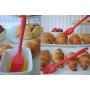 JunbosiKitchenware Black Red Nonstick Kitchen Set Silicone Kitchenware Set of 10 Kitchenware Set of Ten,Red
