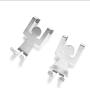 MOVEmen Hook 2Pcs Stainless Steel Lovers Shaped Hook Kitchen Hanger Clothes Storage Rack Tool Bathroom Hook Shower Hook Towel Hook Mop Shelf Umbrella Kitchenware Curtain Toothbrush Holder