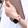 EXCHAR Compatible with Apple Watch Band 40mm 38mm 44mm 42mm Fadeless Pattern Printed Floral Bands Silicone Replacement Band for iWatch Series 5 Series 4/3/2/1 for Women Men
