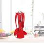 Silicone Kitchenware Heat Resistant Set - 5 Pcs Cooking Tools Cookware Utensils Kitchen Accessories Turner Colander Filter Soup Spoon Red