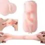 IOGHO Adullt Toys Men Deep Throat, V?brating Orál Cup, 100% Safe Silicone for Man Self Pleasure for Men Enhancement Exercise Sucking Endless Pleasure LING
