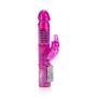 CalExotics Waterproof Jack Rabbit ? Rabbit Vibrator With Rotating Shaft ? Vibe Sex Toys for Couples ? Adult Clitoral & G Spot Massager ? Pink