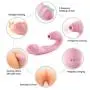 Heating and Sucking Electric Wand Massager 9 Frequency Vibration & Suction Silicone Portable Waterproof Clirorial Sucking Toys, T-Shirt