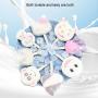 Kitchenware Two DIY Silicone Ice Cream Ice Rod Moulds, 20, Protective Cover, Random Style Kitchen supplies