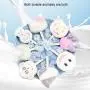 Kitchenware Two DIY Silicone Ice Cream Ice Rod Moulds, 20, Protective Cover, Random Style Kitchen supplies