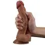 Soft Silicone 8.27 inch Dual Density Massage for Personal Relax Massage Toy