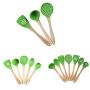 Cooking Tool Sets - 3 5 7 Pcs Silicone Ware Non Stick Set Spoon Shovel With Wooden Handle 2019 - Tool Cooking Sets Cooking Tool Sets Wooden Honey Spoon Cook Plastic Soup Aluminum Children