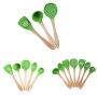 Cooking Tool Sets - 3 5 7 Pcs Silicone Ware Non Stick Set Spoon Shovel With Wooden Handle 2019 - Tool Cooking Sets Cooking Tool Sets Wooden Honey Spoon Cook Plastic Soup Aluminum Children